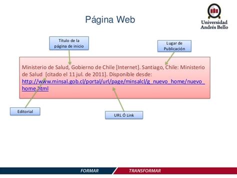 Cómo citar una página web en estilo Vancouver